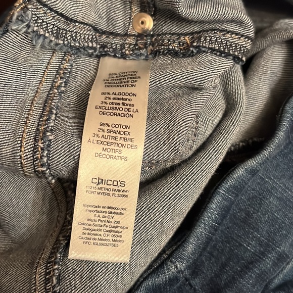 Chico’s jeans - Picture 6 of 7